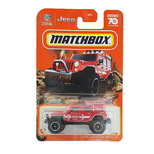 Matchbox jeep wrangler superlift hotsell