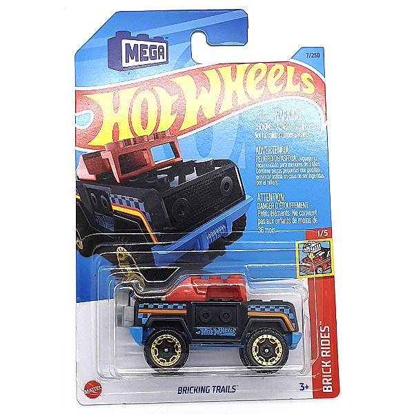 Carrinho Hot Wheels Bricking Speed HKH17 BRICK RIDES