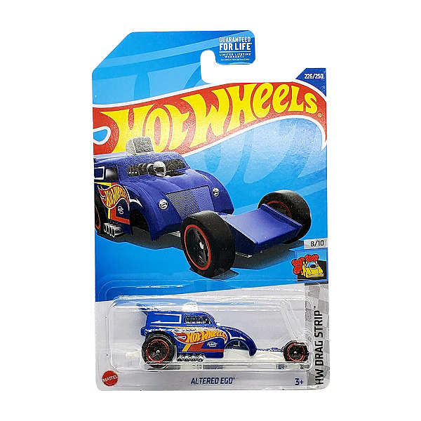 Hot Wheels 2018 50th Anniversary HW Art Cars - Altered Ego #223/365, Silver 1:64 Die-Cast Car