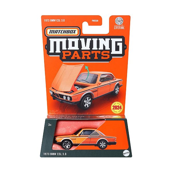 Matchbox 1973 BMW CSL 3.0 - Moving Parts - Mini Hunts