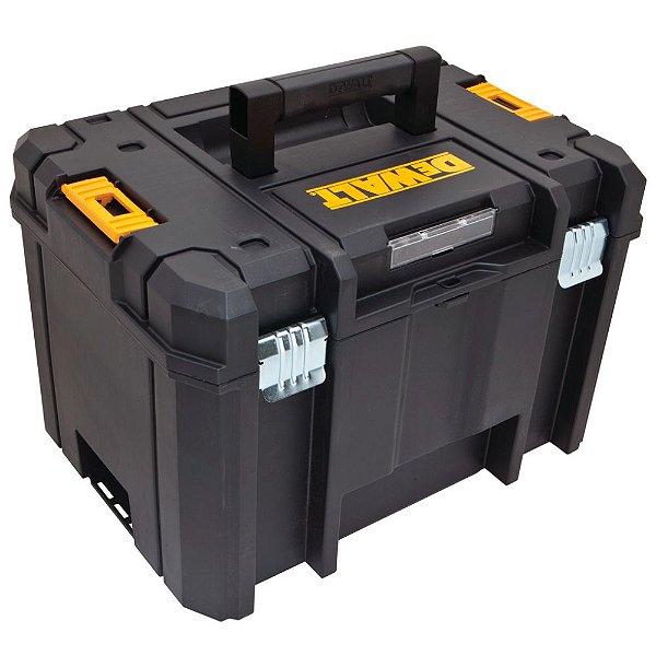 Caixa Organizadora Profunda Tstak Empilhável 17'' 28L Dewalt DWST17806