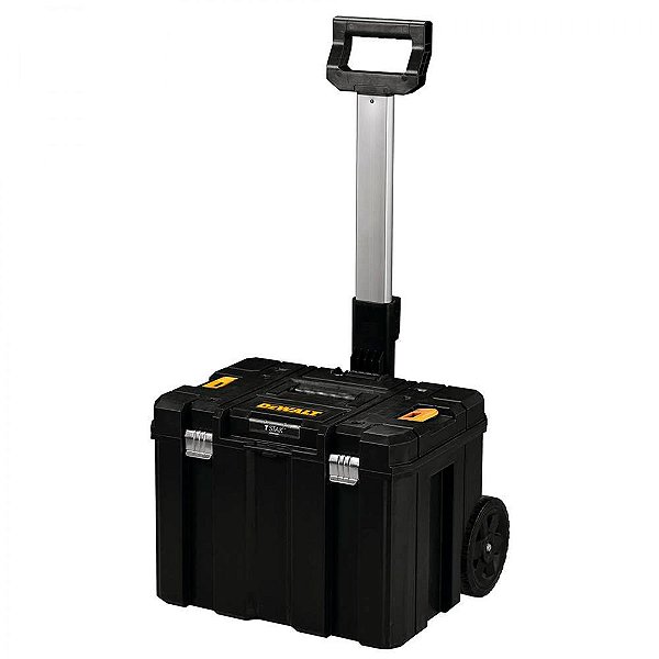 Caixa Organizadora Carrinho Profunda com Rodas - 17'' 55L Dewalt Tstak DWST17820