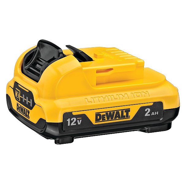 Bateria 12V Max* 2Ah Íon Lítion com Indicador de Carga Dewalt DCB122