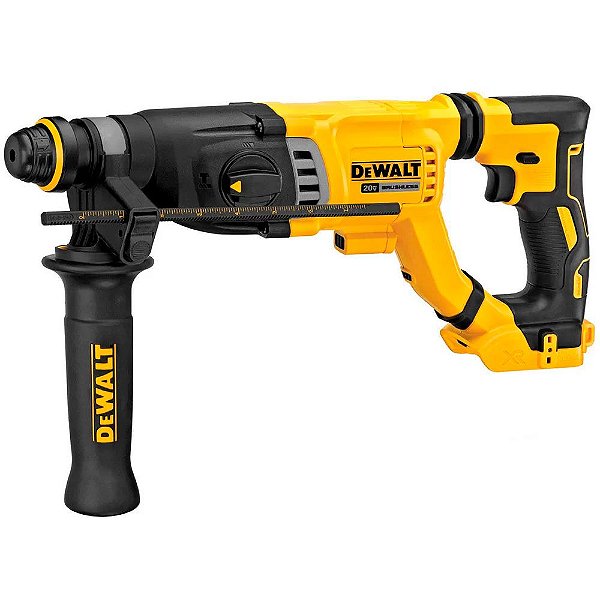 Martelete Perfurador Rompedor Sds Plus 20V Max* XR 3,0J Brushless Dewalt DCH263B (Sem Bateria e Sem Carregador)