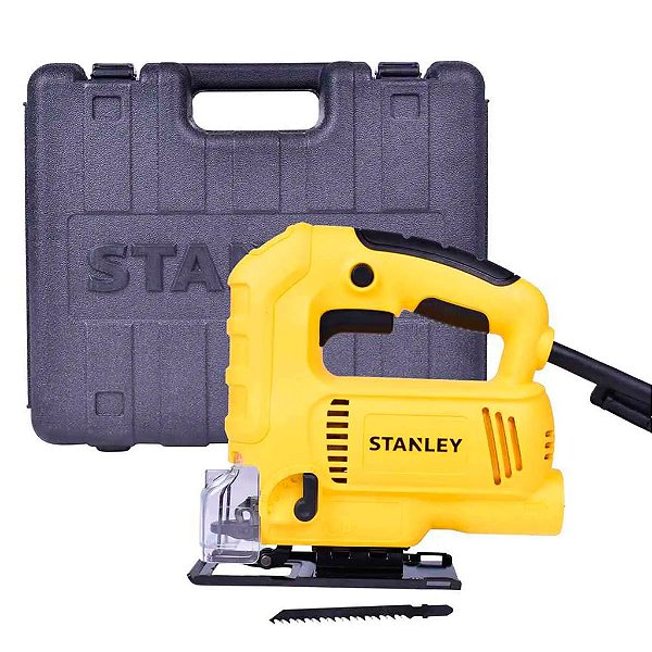Serra Tico-Tico 6 Velocidades com Maleta 600W 127V Stanley SJ60K-BR