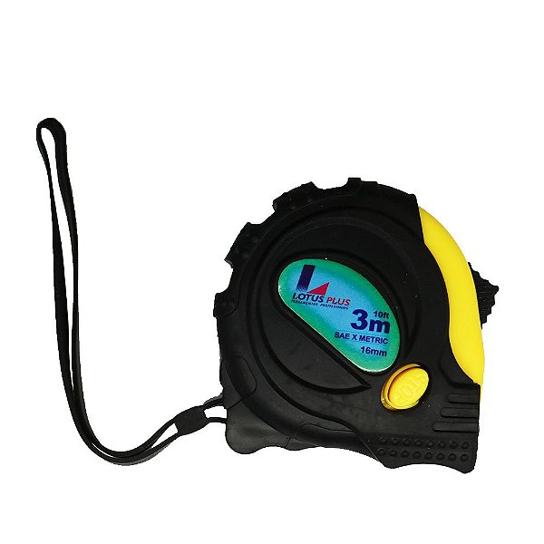 Trena Emborrachada Magnética 3 Travas 3 Metros x 16mm Lotus 5440