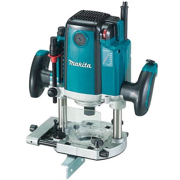 Tupia de Coluna 12mm com Freio Eletrônico 1.650W 127V Makita RP2301FC