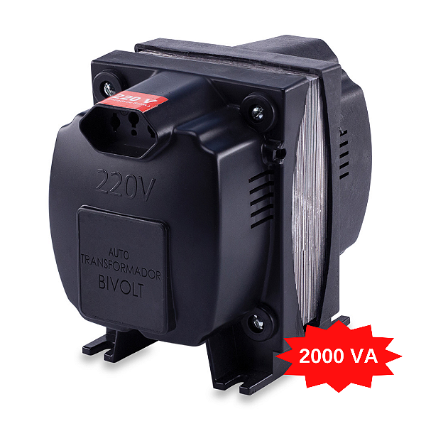 Transformador Bivolt 2000VA Slim Fit ForceLine