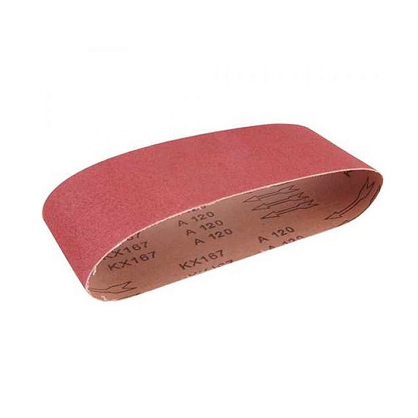 Lixa de Cinta Madeira Metal 100mm x 610mm Grão 120 Vonder Unidade