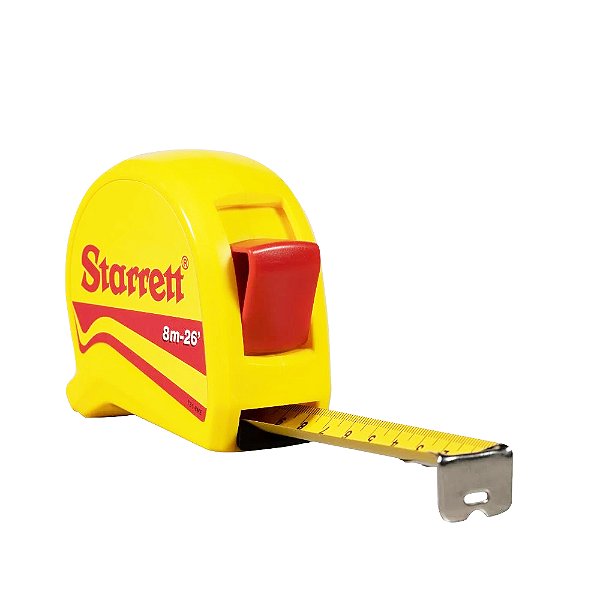 Trena Manual 8 Metros x 25mm Starrett DTS1-8ME