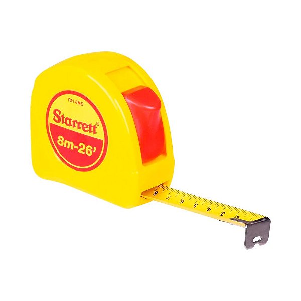 Trena Manual 8 Metros x 25mm Starrett®