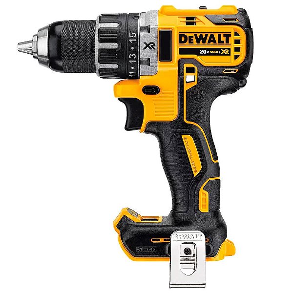 Parafusadeira/Furadeira a Bateria 20V MAX XR Li-Ion Brushless 1/2''  Dewalt DCD791B (Sem Bateria e sem Carregador)