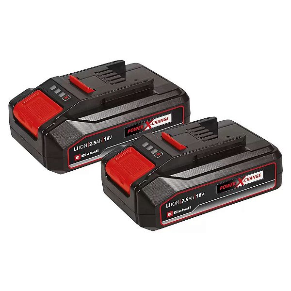 Combo 2 Baterias Power X-Change 18V 2.5Ah Twinpack Einhell