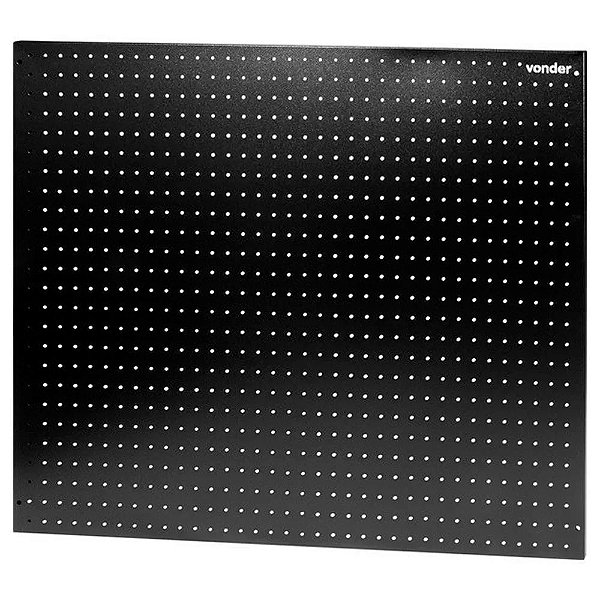 Painel Porta Ferramentas Metálico 94cm x 97cm x 5Kg Preto Vonder