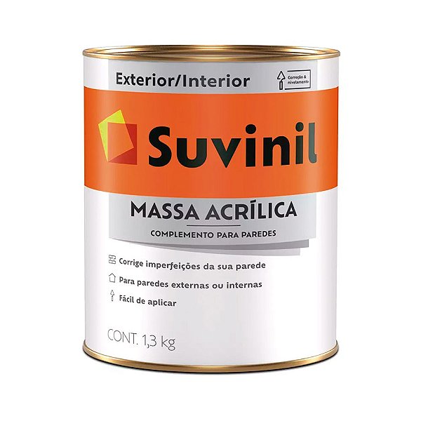 Massa Acrílica 1,3Kg Suvinil