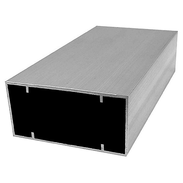 Régua de Alumínio Frizada Extra 5,08cm x 2,54cm Libra