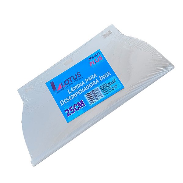 Lâmina para Desempenadeira para Massa Corrida 25cm Berox Lotus 2441