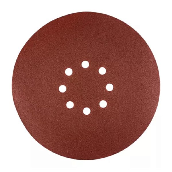 Disco de Lixa Velcro 8 Furos 9" 230mm Grão 220 Lotus 2953 Unidade