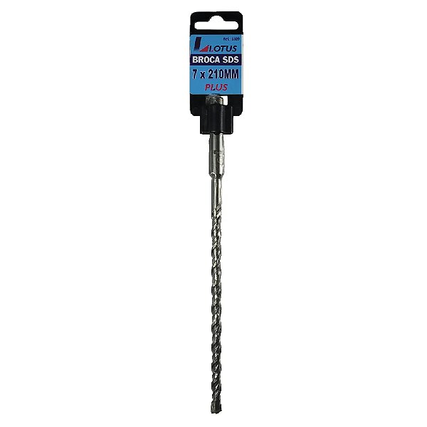 Broca para Concreto Sds Plus 7mm x 210mm Lotus 1809