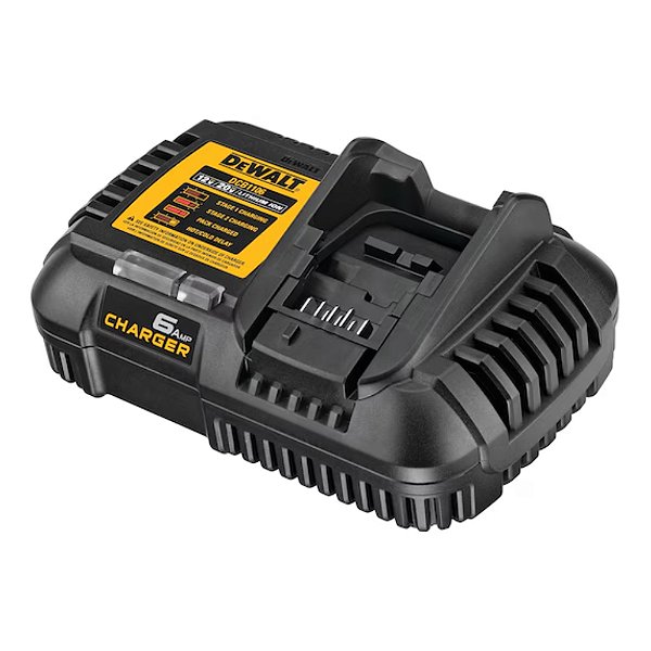 Carregador Rápido de Baterias 12V 20V 60V Max* 6Ah 127V Dewalt DCB1106-BR
