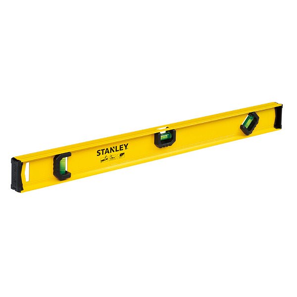 Nível de Alumínio 24'' 60cm 3 Bolhas Stanley STHT42074-LA