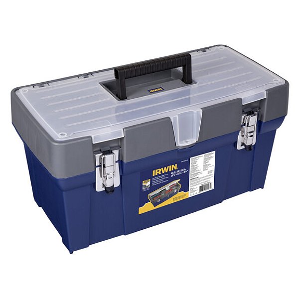 Caixa de Ferramentas com Organizador Externo 19'' 49,2cm x 26cm x 24,8cm Irwin IWST19061-LA