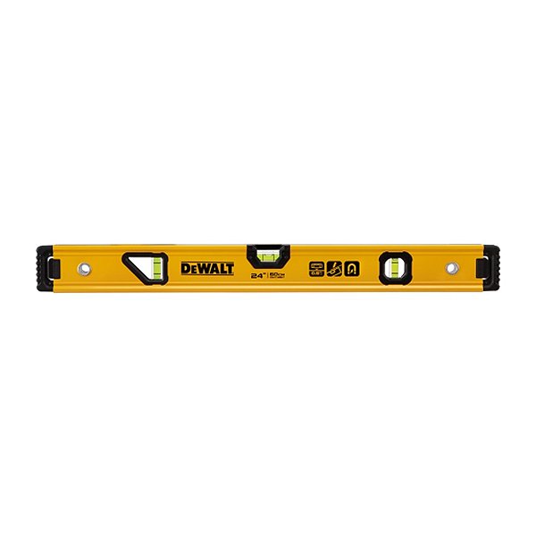 Nível de Alumínio com Base Magnética 24'' 60cm Dewalt DWHT42807