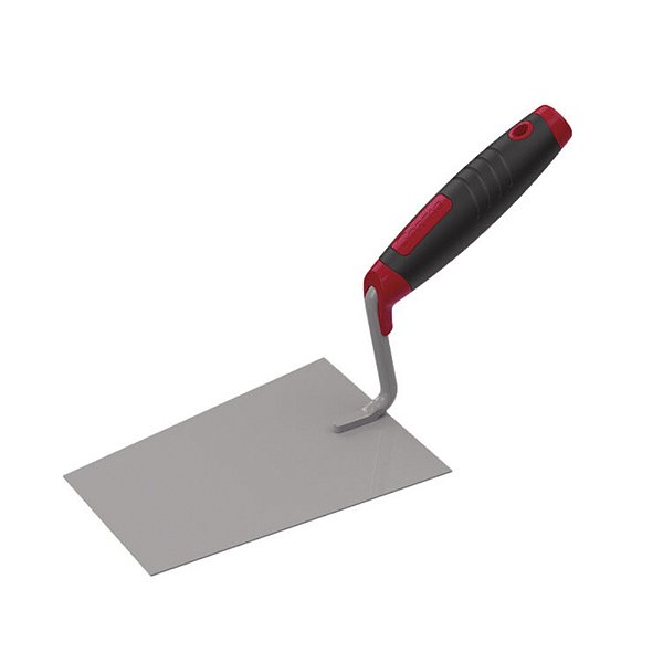 Colher de Pedreiro Azulejista Quadrada 180mm x 130mm Cortag 62586