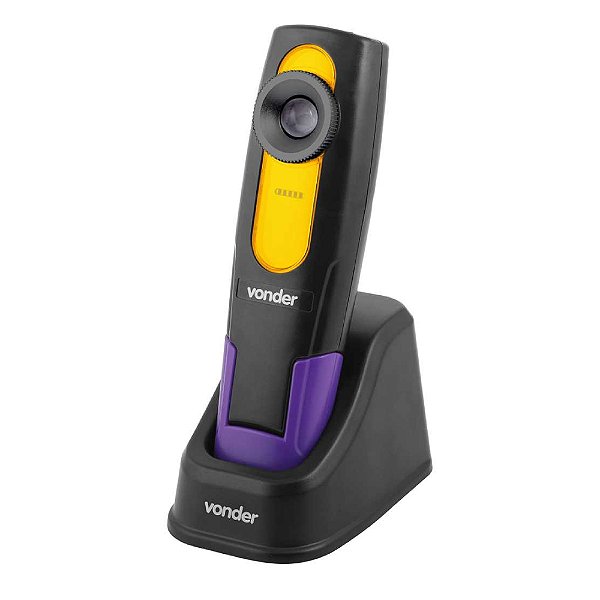 Lanterna Recarregável de Inspeção 3W Led Ultravioleta Vonder