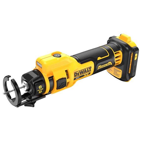 Recortadora de Drywall Multidirecional 20V XR Brushless Dewalt DCE555B-B3 (Sem Bateria e Sem Carregador)