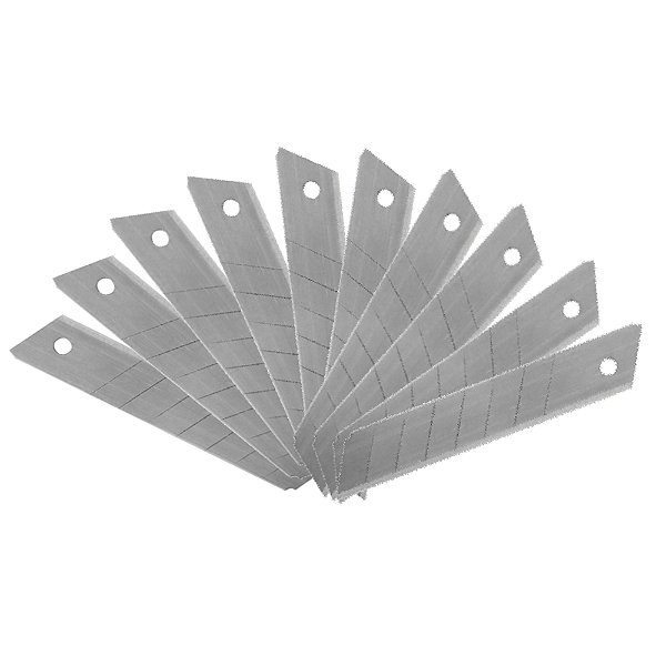 Lâminas para Estiletes 18mm com 10 unidades Irwin 10504562