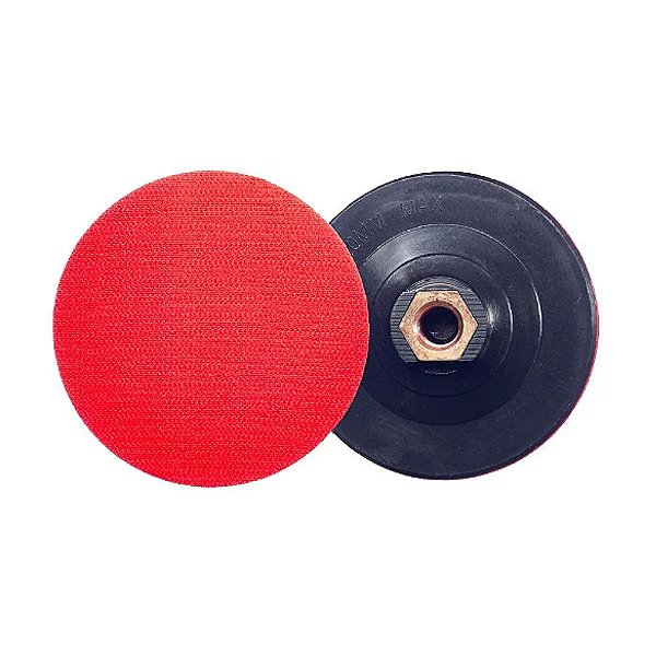 Suporte Disco de Lixa Brilho D’água com Velcro 4" 100mm x M14 Lotus 2324