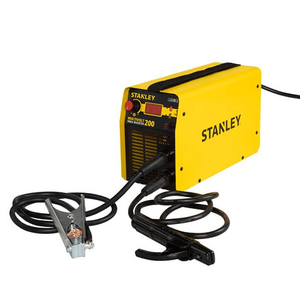 Máquina de Solda Inversora 200A MMA/TIG Bivolt Stanley 67876-BR