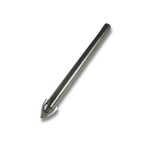 Broca Tipo Flecha para Porcelanato e Vidro 10mm x 80mm Lotus 1807