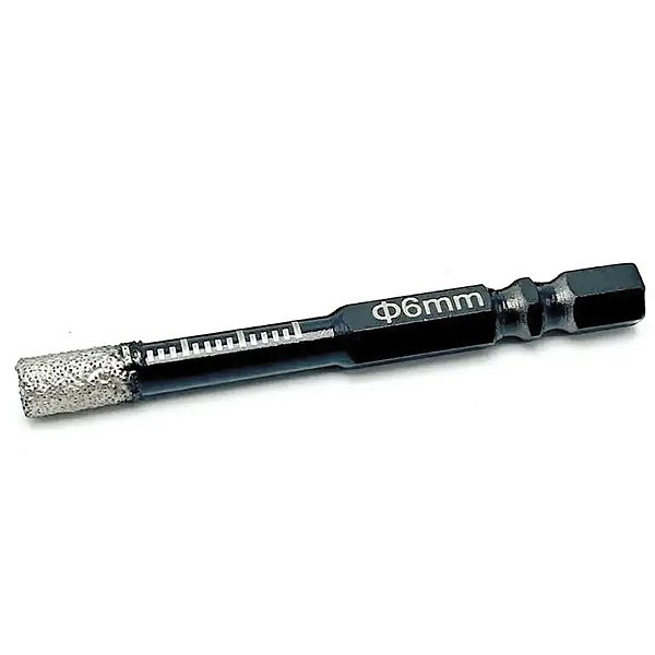 Broca de Diamante Seco para Porcelanato 6mm Lotus 1405