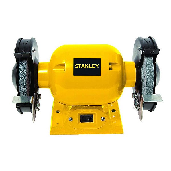 Moto Esmeril de Bancada 6" 373W 1/2HP Bivolt Stanley STGB3715-BR