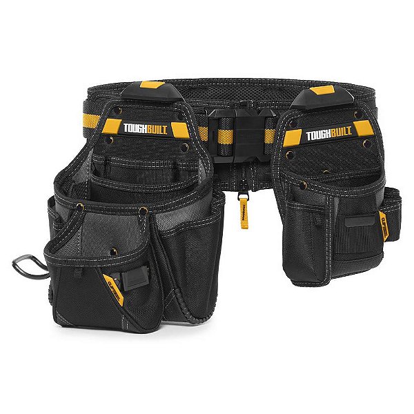 Conjunto Cinturão Profissional de Manutenção Cliptech com 3 Peças Toughbuilt TB-CT-111-CP