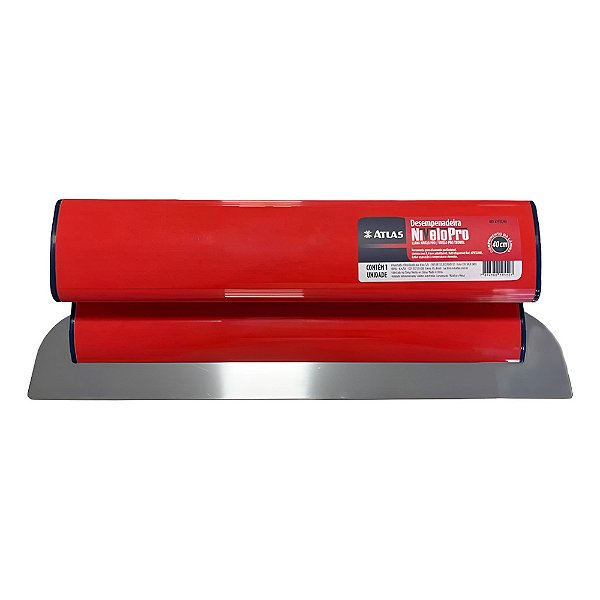 Desempenadeira de Inox para Massa Corrida 40cm Berox Atlas Nivelopro AT933/40