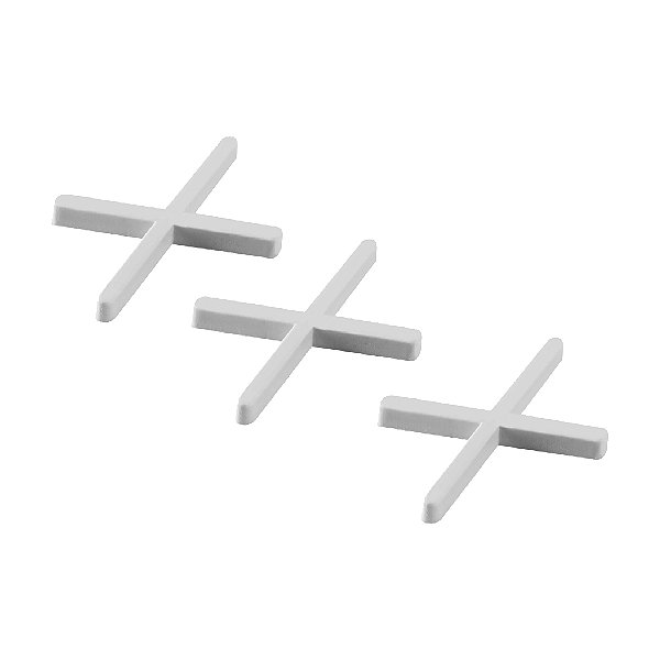 Espaçador Tipo Cruzeta para Pisos 1mm com 100 peças Lotus 2895