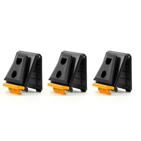 Conjunto com 3 Clipes de Cliptech® Toughbuilt TB-CT-150-BSP