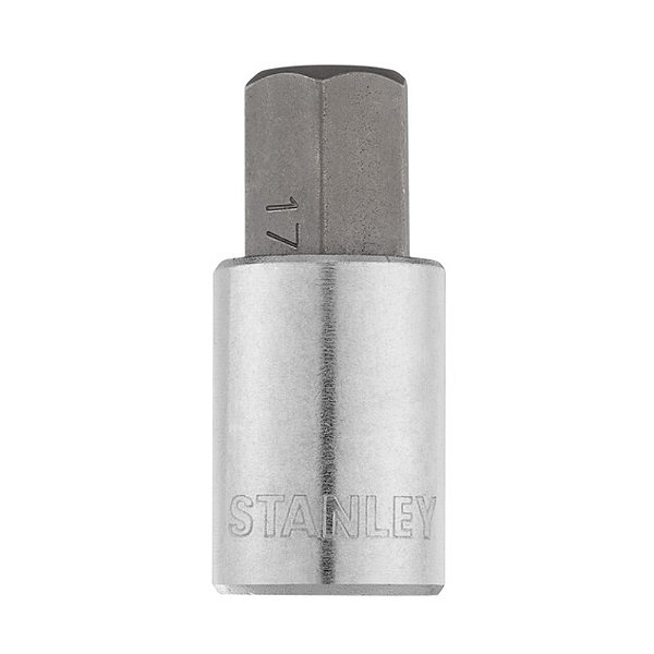 Soquete Allen 17mm Hexagonal 1/2" Stanley 4-89-193