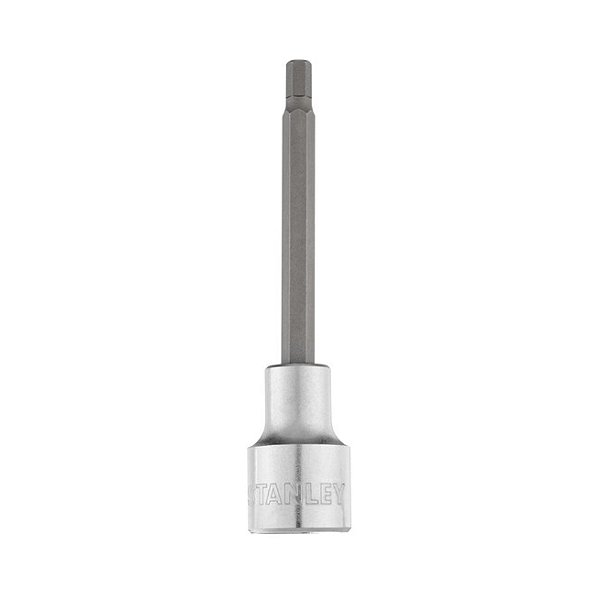 Soquete Allen Longo 5mm Hexagonal 1/2" Stanley 4-89-200