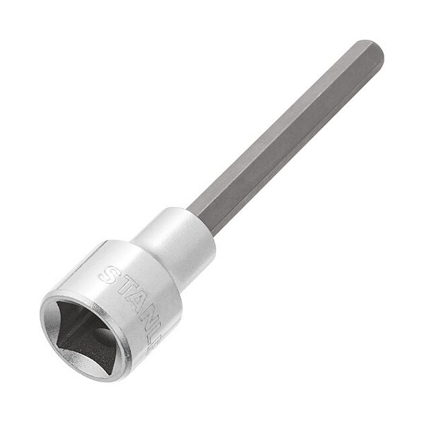 Soquete Allen Longo 7mm Hexagonal 1/2" Stanley 4-89-202