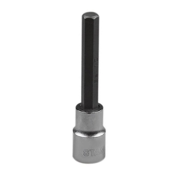 Soquete Allen Longo 10mm Hexagonal 1/2" Stanley 4-89-204
