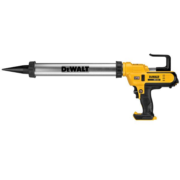 Pistola Aplicadora de Silicone 600ml 20V Max* com 6 Velocidades Dewalt DCE580B (Sem Bateria e Sem Carregador)