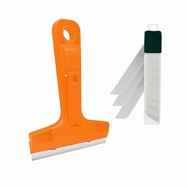 Estilete Raspador com 3 Lâminas Atopy
