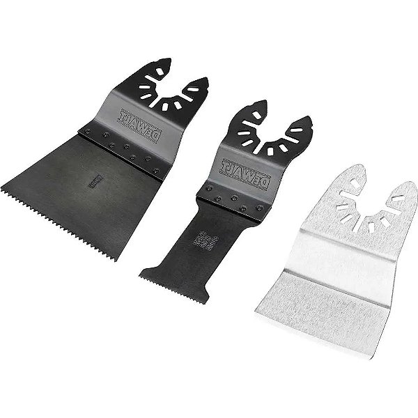 Kit de Lâminas para Multi Ferramenta Oscilante 3 Peças Dewalt DWA4231