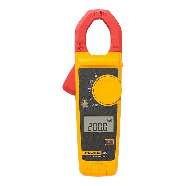 Alicate Amperímetro Digital 302 Fluke