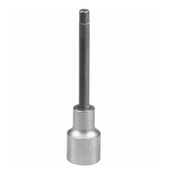 Soquete Allen Longo 6mm Hexagonal 1/2" Stanley 4-89-201