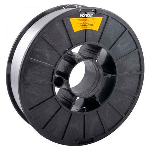 Arame de Solda Mig Sem Gás 0,8mm Carretel 5kg Vonder
